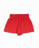 Short en maille rouge fille Hello Playa Short en maille rouge fille Hello Playa