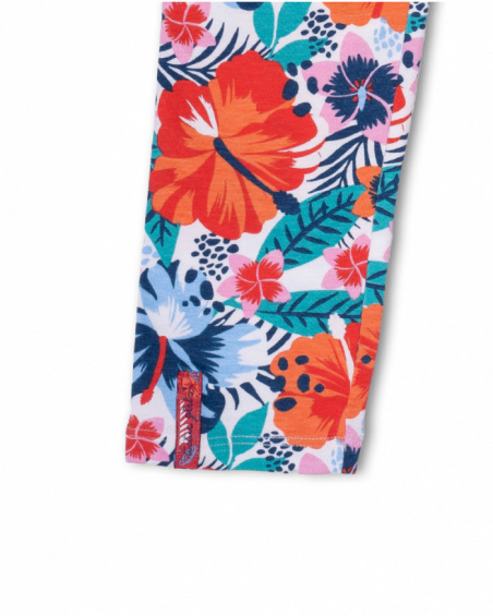 Legging en maille imprimé pour fille Hello Playa Legging en maille imprimé pour fille Hello Playa