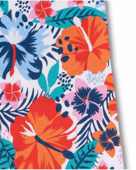 Legging en maille imprimé pour fille Hello Playa Legging en maille imprimé pour fille Hello Playa