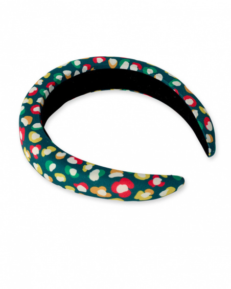 Bandeau rigide vert avec imprimé pour fille Tropical Feelings Bandeau rigide vert avec imprimé pour fille Tropical Feelings