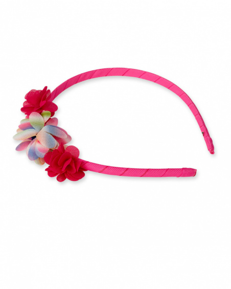 Bandeau rigide rose pour fille Amazonia Bandeau rigide rose pour fille Amazonia