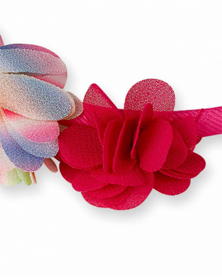 Bandeau rigide rose pour fille Amazonia Bandeau rigide rose pour fille Amazonia