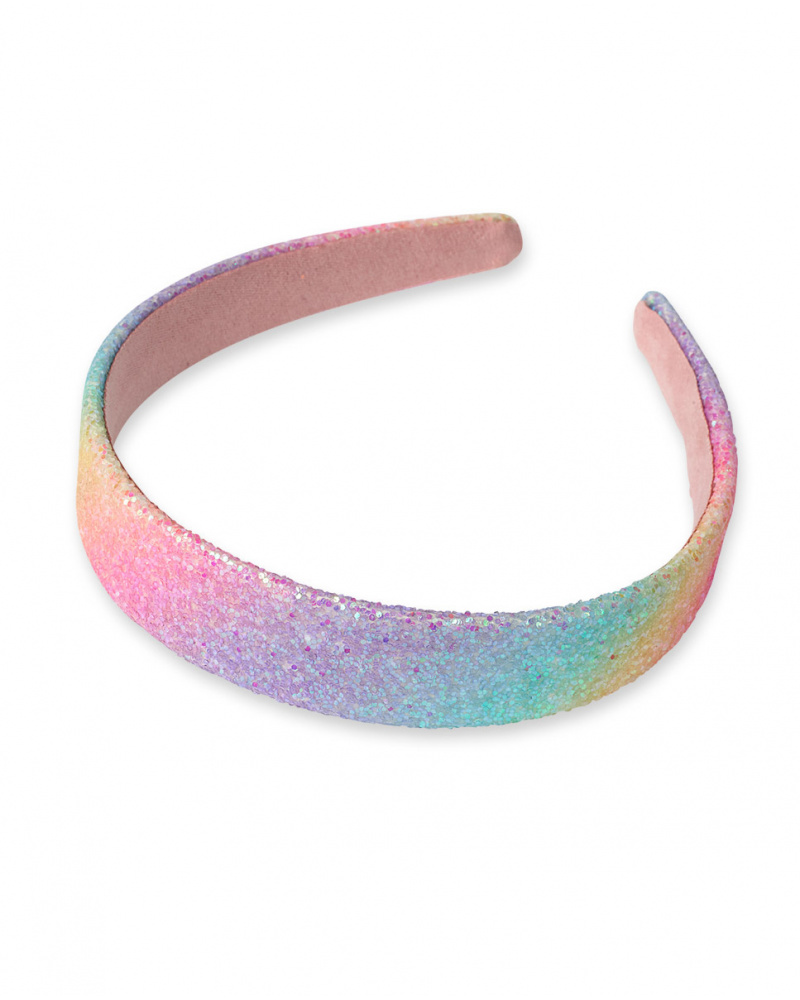 Bandeau rigide rose fille Malibu