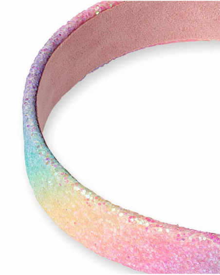 Bandeau rigide rose fille Malibu Bandeau rigide rose fille Malibu