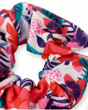 Lot de 2 chouchous fille bleu rouge Hello Playa Lot de 2 chouchous fille bleu rouge Hello Playa