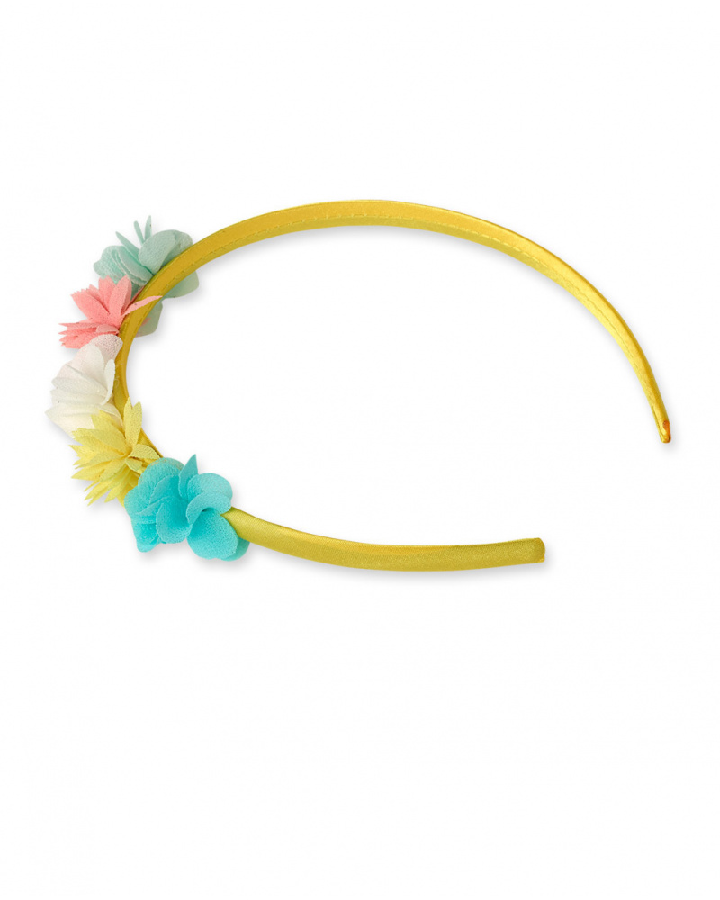 Bandeau rigide jaune pour fille Treasure Island