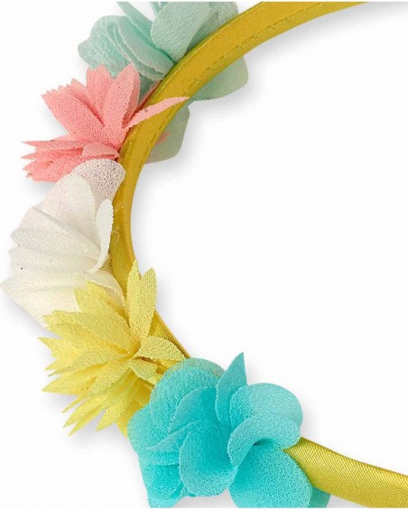 Bandeau rigide jaune pour fille Treasure Island Bandeau rigide jaune pour fille Treasure Island