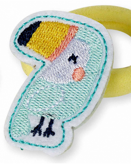 Lot de 2 chouchous jaunes pour fille Treasure Island Lot de 2 chouchous jaunes pour fille Treasure Island
