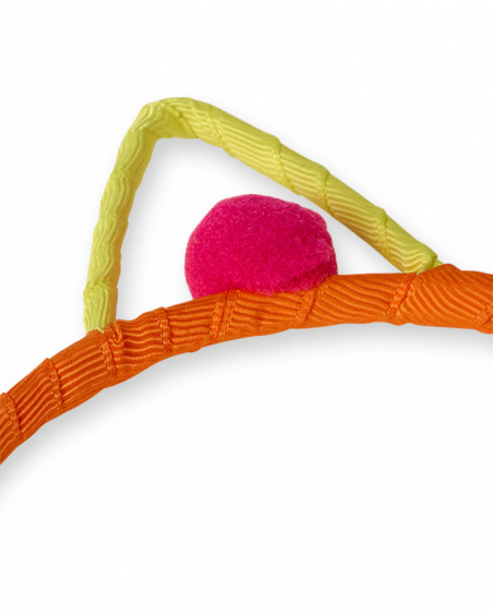 Bandeau rigide orange fille Eco-Safary Bandeau rigide orange fille Eco-Safary