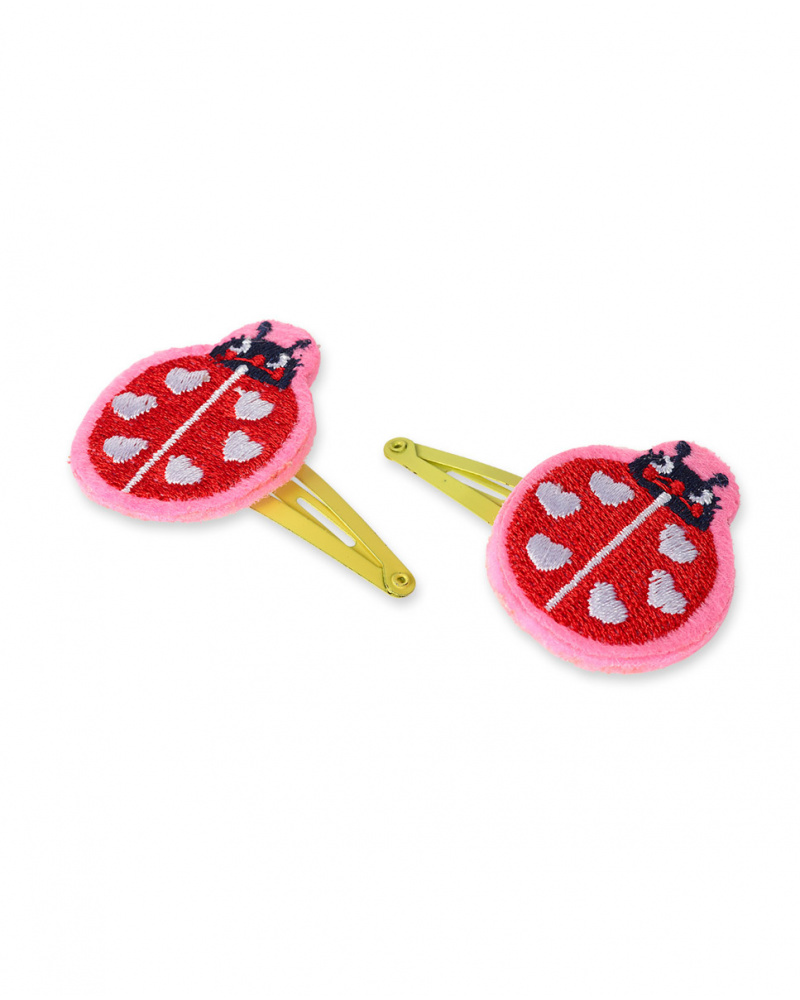 Lot de 2 clips jaunes pour fille Juicy