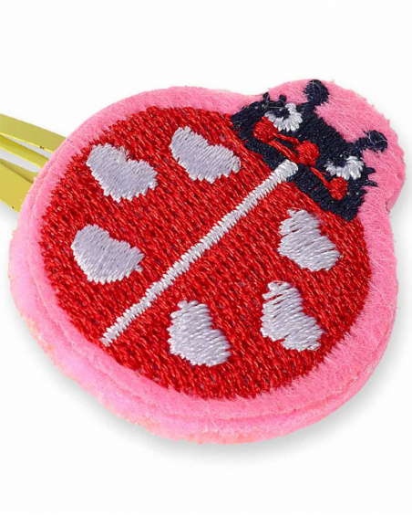 Lot de 2 clips jaunes pour fille Juicy Lot de 2 clips jaunes pour fille Juicy