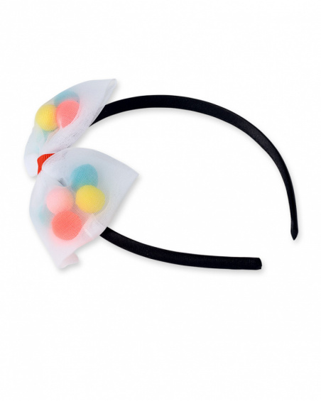 Bandeau rigide noir pour fille Juicy Bandeau rigide noir pour fille Juicy