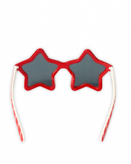 Lunettes de soleil étoile rouge fille Beach Day Lunettes de soleil étoile rouge fille Beach Day