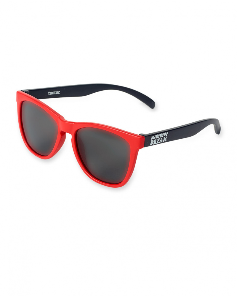 Lunettes de soleil bleu rouge garçon Beach Day