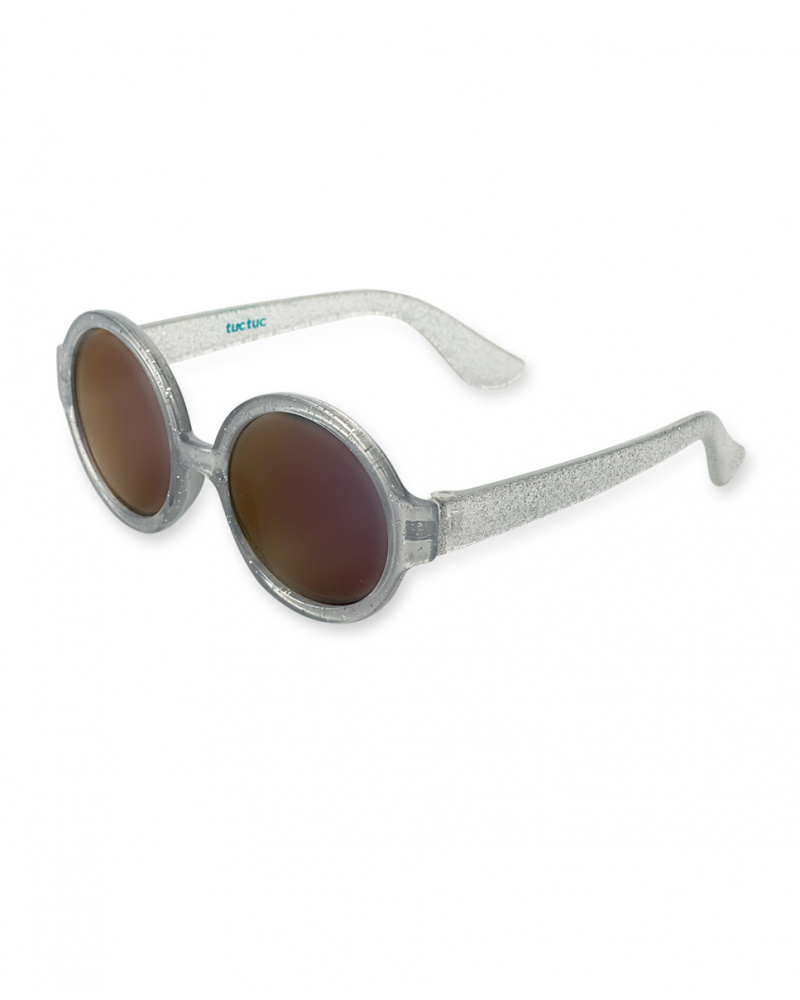 Lunettes de soleil argent fille Malibu