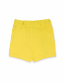 Bermuda en maille jaune pour garçon Basics Bébé Bermuda en maille jaune pour garçon Basics Bébé