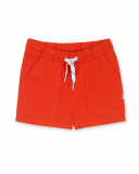 Bermuda en maille rouge pour garçon Basics Bébé Bermuda en maille rouge pour garçon Basics Bébé