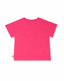 T-shirt maille coeurs fushia fille Basics Bébé T-shirt maille coeurs fushia fille Basics Bébé