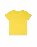 T-shirt en maille jaune garçon Basics Bébé T-shirt en maille jaune garçon Basics Bébé