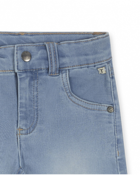 Bermuda en jean bleu pour garçon Basics Kids Bermuda en jean bleu pour garçon Basics Kids