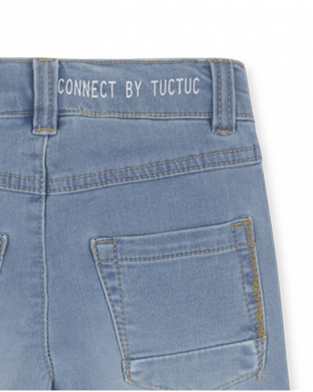 Bermuda en jean bleu pour garçon Basics Kids Bermuda en jean bleu pour garçon Basics Kids