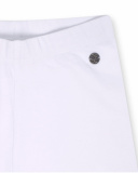 Legging cycliste fille Basics Kids blanc en maille coeurs Legging cycliste fille Basics Kids blanc en maille coeurs