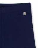 Legging coeurs en maille bleu marine pour fille Basics Kids Legging coeurs en maille bleu marine pour fille Basics Kids