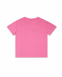 T-shirt en maille coeurs roses fille Basics Kids T-shirt en maille coeurs roses fille Basics Kids