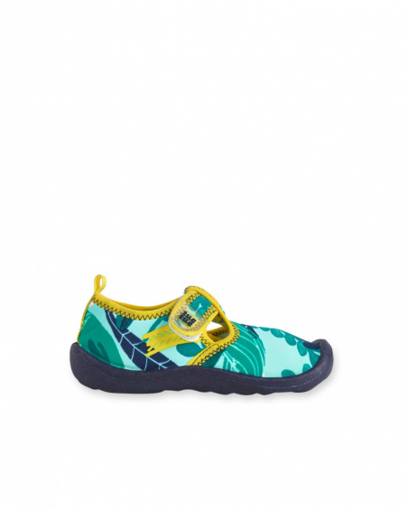 Chaussons garçon en lycra imprimé Treasure Island Chaussons garçon en lycra imprimé Treasure Island