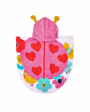 Poncho-serviette imprimé fille Tiny Critters Poncho-serviette imprimé fille Tiny Critters