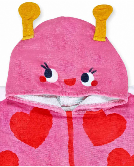 Poncho-serviette imprimé fille Tiny Critters Poncho-serviette imprimé fille Tiny Critters