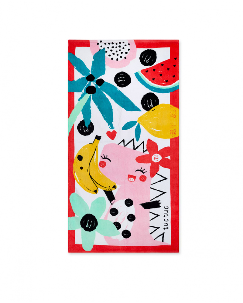 Serviette imprimée fille Juicy