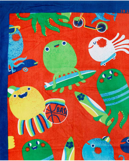 Serviette rouge garçon Holidays Serviette rouge garçon Holidays