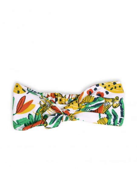 Bandeau en tricot blanc pour fille Tropic Feelings Bandeau en tricot blanc pour fille Tropic Feelings