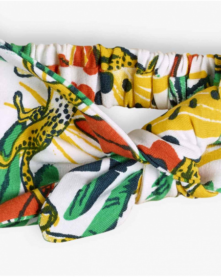 Bandeau en tricot blanc pour fille Tropic Feelings Bandeau en tricot blanc pour fille Tropic Feelings