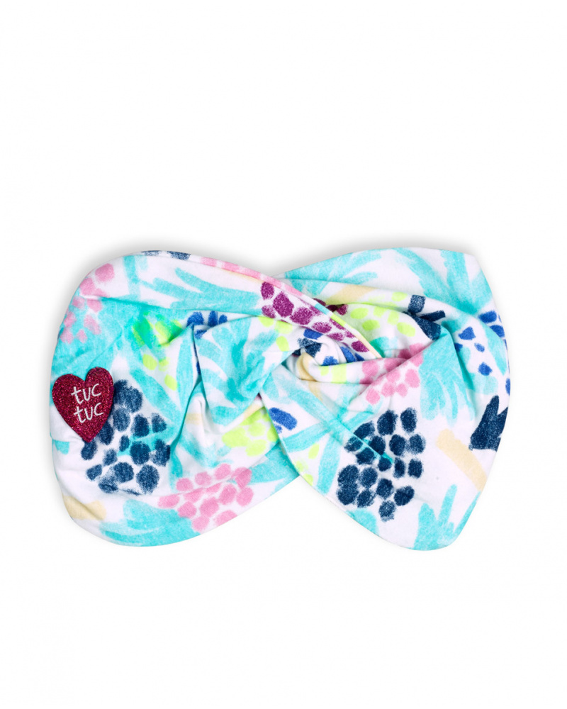 Bandeau en maille imprimé fille Malibu