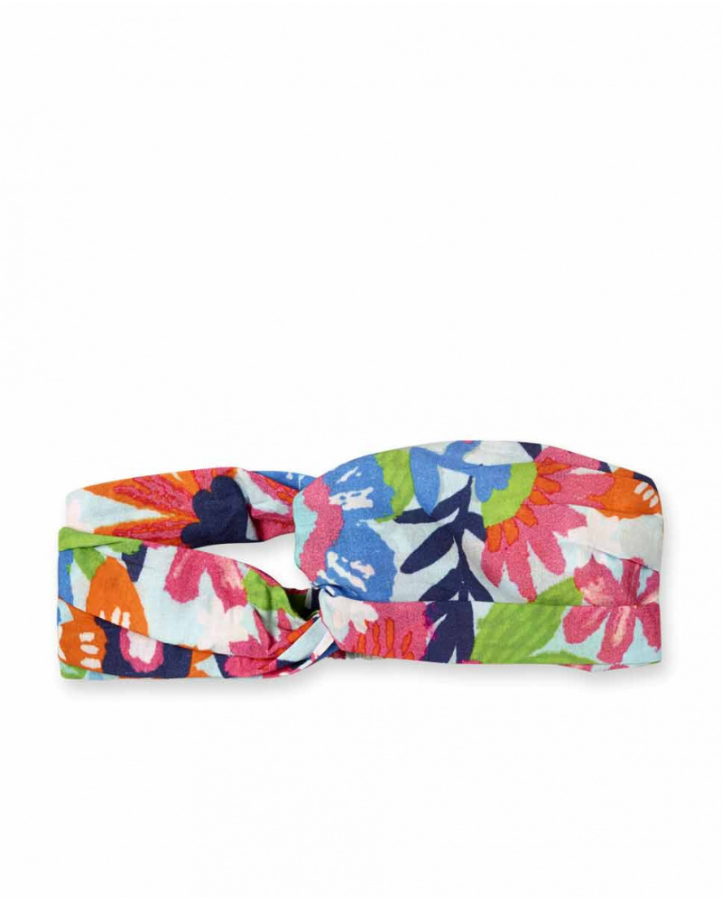 Bandeau en maille imprimé fille Amazonia