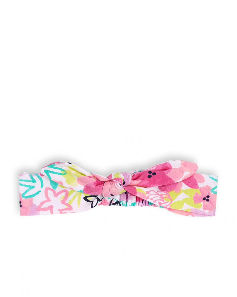 Bandeau tricot imprimé pour fille Time to plant