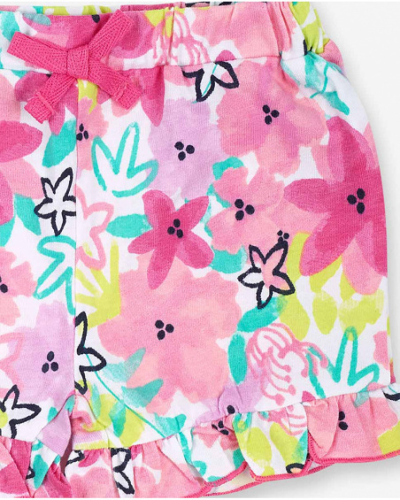 Ensemble tricoté blanc pour fille Time to plant Ensemble tricoté blanc pour fille Time to plant