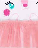 Barboteuse en maille fantaisie pour fille Time to plant Barboteuse en maille fantaisie pour fille Time to plant