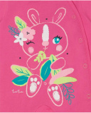 Barboteuse en maille fuchsia pour fille Le temps des plantes Barboteuse en maille fuchsia pour fille Le temps des plantes