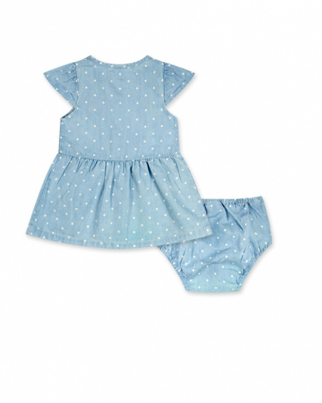 Robe en jean bleu pour fille Time to plant Robe en jean bleu pour fille Time to plant