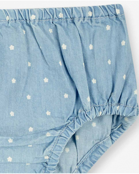 Robe en jean bleu pour fille Time to plant Robe en jean bleu pour fille Time to plant