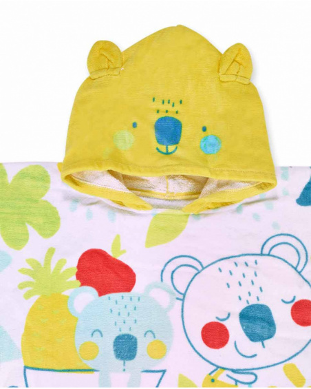 Serviette poncho imprimée unisexe Sunday Serviette poncho imprimée unisexe Sunday