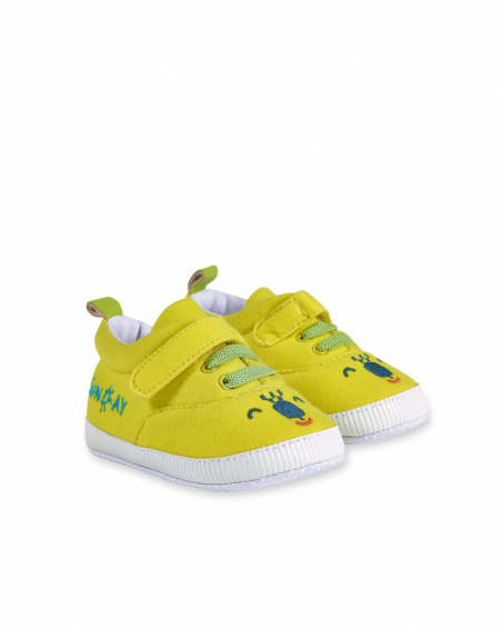 Chaussures twill jaune garçon Sunday Chaussures twill jaune garçon Sunday