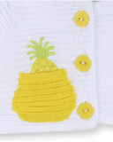 Veste tricot blanche fille Sunday Veste tricot blanche fille Sunday