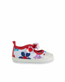 Chaussures blanches en maille fille Blub Chaussures blanches en maille fille Blub