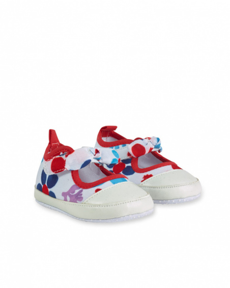 Chaussures blanches en maille fille Blub Chaussures blanches en maille fille Blub