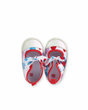 Chaussures blanches en maille fille Blub Chaussures blanches en maille fille Blub