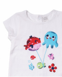 Ensemble peluche Blub girl rouge blanc tricoté Ensemble peluche Blub girl rouge blanc tricoté